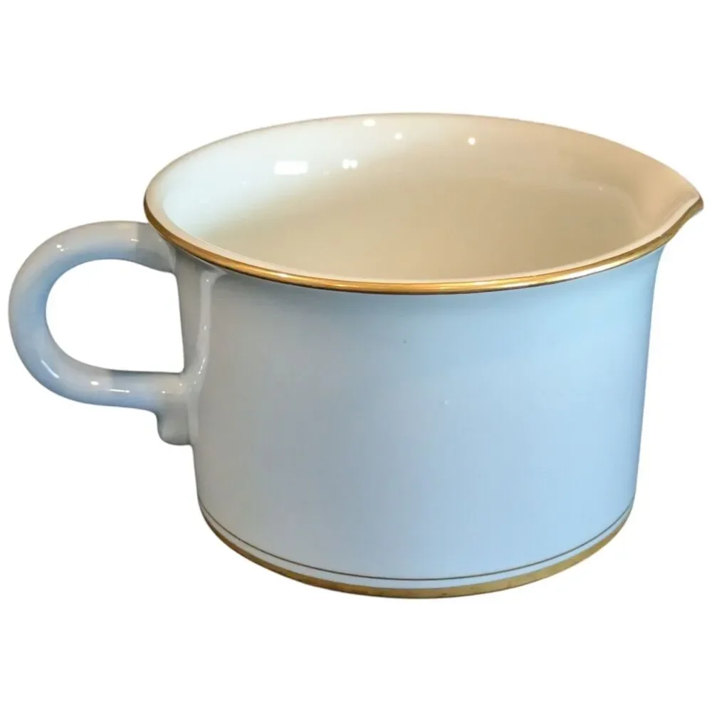 Mikasa WISTERIA BLUE Creamer Vintage Cream Pitcher RARE Retired Pattern 4
